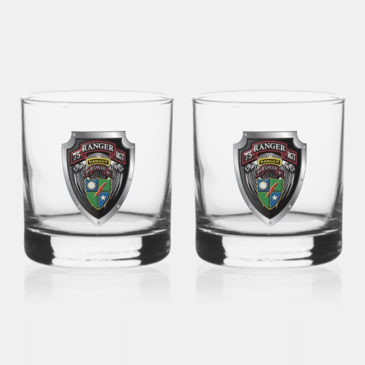 75. Rangerregiment 3. Bataillon Whiskyglas (Vorderseite)