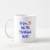 75 so bin ich 75… kaffeetasse (Links)