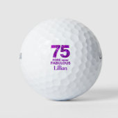 75 vormals Fabelhaftes Geschenk für Ehefrauen - Bl Golfball (Vorderseite)