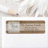 .75"x2.25" Rücksendeadresse Etikett Essensgetränk (Insitu)