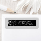 .75"x2.25" Rücksendeadresse Etikett Sweet 16 Silve (Insitu)