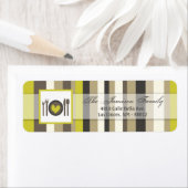 .75"x2.25" Rücksendeadresse Label China Silver (Insitu)