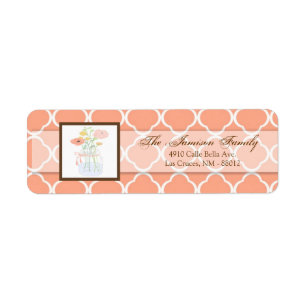 .75"x2.25" Rücksendeadresse Label Country Mason Ja