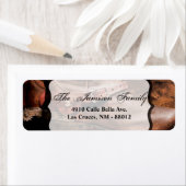 .75"x2.25" Rücksendeadresse Label Cowboy Boots Sta (Insitu)