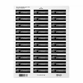 .75"x2.25" Rücksendeadresse Label Diamantschmuck (Vorne)