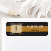 .75"x2.25" Rücksendeadresse Label Gatsby Theme (Insitu)