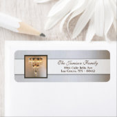 .75"x2.25" Rücksendeadresse Label Mason Jar Chande (Insitu)