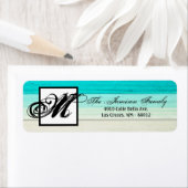 .75"x2.25" Rücksendeadresse Label Ombre Blue Frost (Insitu)