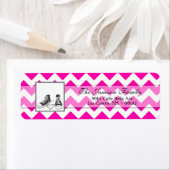 .75"x2.25" Rücksendeadresse Label Teenage Sneakers (Insitu)