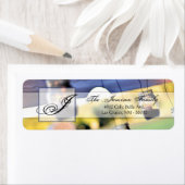 .75"x2,25" Rücksendeadresse Mason Jar Kerzenhalter (Insitu)