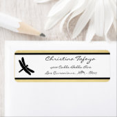 .75" x 2,25" Rücksendeadresse Cattail/Dragonfly Si (Insitu)