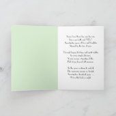 75th Anniversary Lily of the Valley Karte (Innenseite)