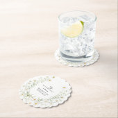 75th Birthday April Birthday Month Daisy Custom Untersetzer (Vor Ort)