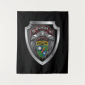 75th Ranger Regiment 1. Bataillon  Wandteppich (Vorderseite)