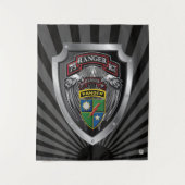 75th Ranger Regiment 3. Bataillon Wandteppich (Vorderseite)