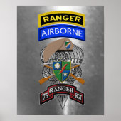 75th Ranger Regiment Poster (Vorne)
