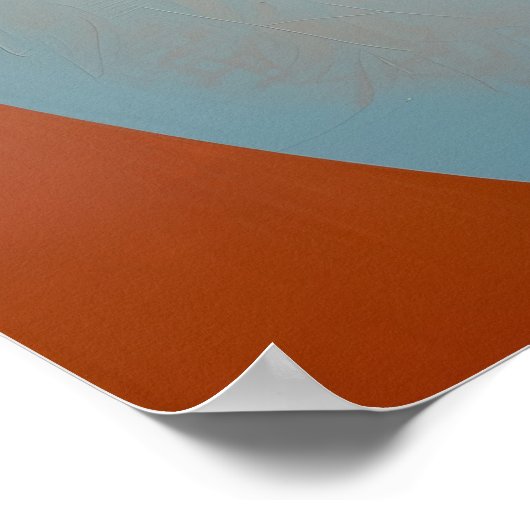 761 Abstrakt Poster (Ecke)