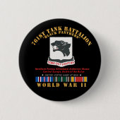761. Tank-Bataillon - Black Panthers - EU des Zwei Button (Vorderseite)