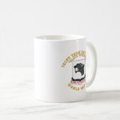 761. Tank-Bataillon - Black Panthers - Zweiter Wel Kaffeetasse (VorderseiteRechts)