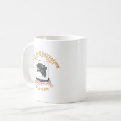 761. Tank-Bataillon - Black Panthers - Zweiter Wel Kaffeetasse (Vorderseite Links)