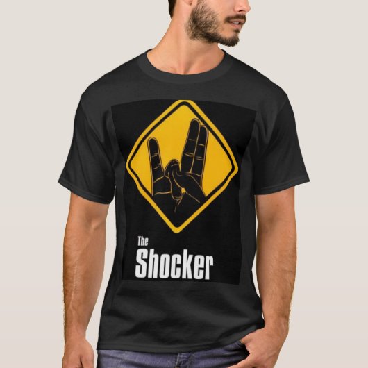 7655~Shocker-Posters T-Shirt (Vorderseite)