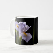 7659-2-Lila Iris Kaffeetasse (Vorderseite Links)