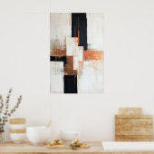 766 Abstrakt Poster (Küche)