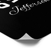 76 > 67 Jefferson, Six Seven Meme  Poster (Ecke)