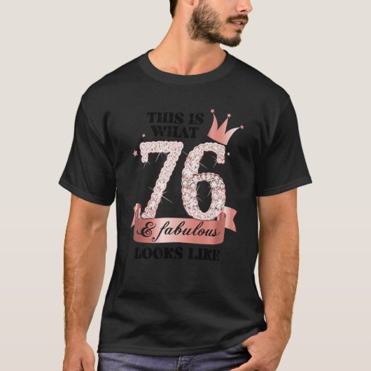 76 & Fabulous I Rose And White Party Group Candid  T-Shirt (Vorderseite)