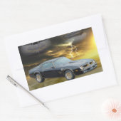 76 FireChicken Tribute Design Toolbox Rechteckiger Aufkleber (Umschlag)
