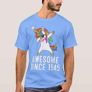 76. Geburtstag, Einhorndab, Phantastisch seit 1945 T-Shirt