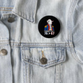 76 Größer Als 67 George Washington Geschichte Spaß Button (Beispiel)