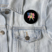 76 Größer als 67 Lustiges Meme Thomas Jefferson US Button (Beispiel)