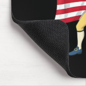 76 Größer Als 67 Lustiges Meme Thomas Jefferson US Mousepad (Ecke)