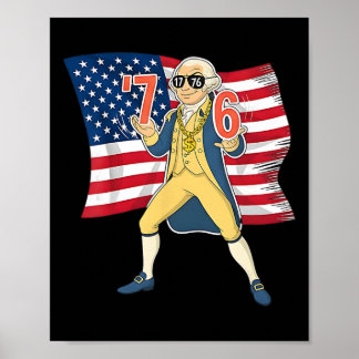 76 Größer als 67 Lustiges Meme Thomas Jefferson US Poster