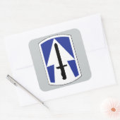 76. Infanterie-Brigade Quadratischer Aufkleber (Umschlag)