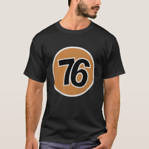 76 Öl-Gewerkschaft Vintager wesentlicher T - Shir T-Shirt