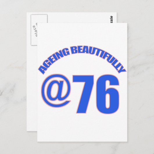 76. POSTKARTE (Vorne/Hinten)