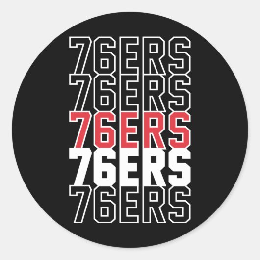 76 RUNDER AUFKLEBER (Vorderseite)