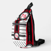 '76 Schachbrett Crossbody Bag (Rechte Ecke)