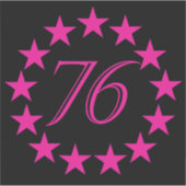 76 Sonderaktion Aufkleber (Vorderseite)