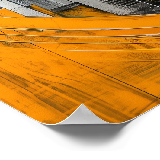 771 Abstrakt Poster (Ecke)