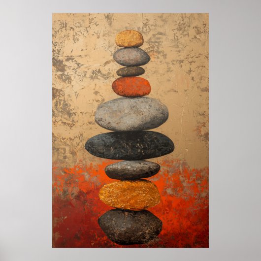 772 Abstrakt Poster (Vorne)