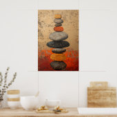 772 Abstrakt Poster (Küche)