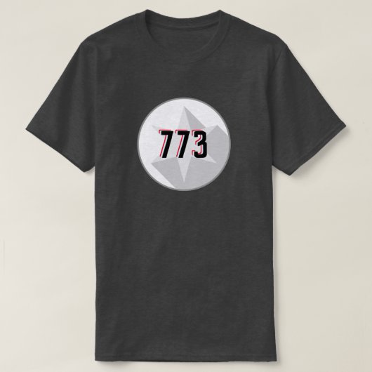 773 Bereichscode T-Shirt (Design vorne)