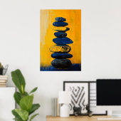 777 Abstrakt Poster (Heimbüro)