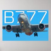 777 FLUGGESELLSCHAFT POSTER (Vorne)