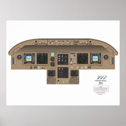 777 Forward Panel Poster (Vorne)