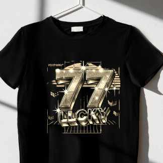 777 Glück" T-Shirt