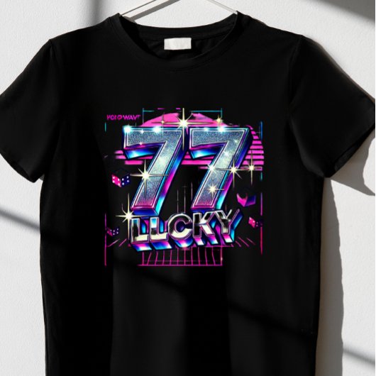 777 Glück" T-Shirt